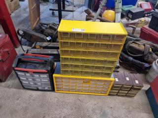 5 Storage Boxes With Drawers