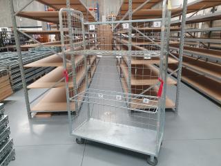 Warehouse Cage Trolley 