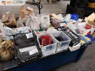 Large Lot of Assorted Bolts, Nuts, Washers & More