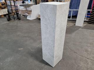 Stylish Porcelian Panel Pedistal Stand