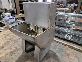 Flushable Staimless Steel Livestock Water Trough