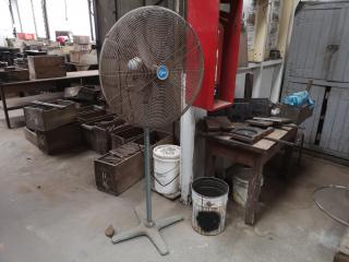 650mm Diameter Industrial Grade Workshop Pedestal Fan