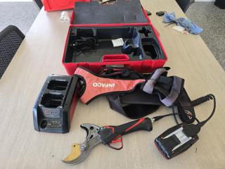 Infaco F3015 Cordless Electric Pruning Shears with Accessories