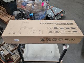 Bracom Sit-Stand Workstation Desk Mount