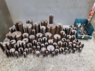 Keyway Broach Guide Bushes & Shims, Large Assortment