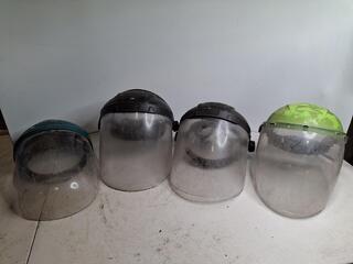 4 face shields