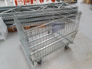 Collapsible Mobil Steel Cage