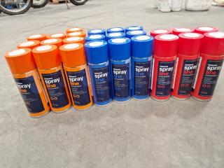 400mL Donaghys Sprayline stockmarker Spray Paints