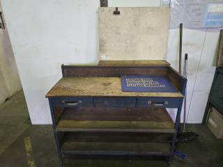 Workbench with Back Board 