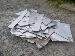 Handymans Assortment of Aluminium Sheet Offcuts 