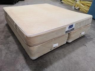 King Size Bed w/ Mobile Base