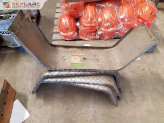 4 x Aluminum Trailer Wheel Guards