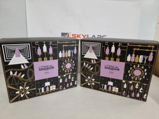 2 Loreal Silver Gift Sets for Blonde Hair