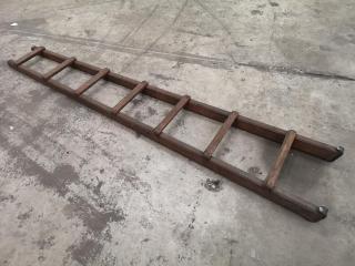 Vintage Antique Wooden Ladder