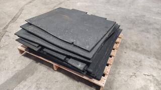 Assorted Gym Floor Mat Cutoffs 