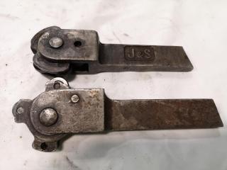 2x Lathe Knurling Tools