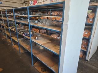 Steel and Timber Workshop Shelving