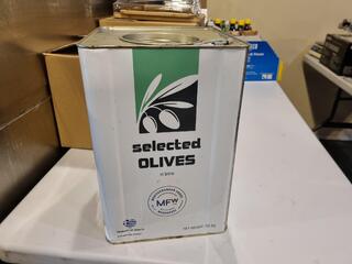 10kg Bulk Can of Greek Olives