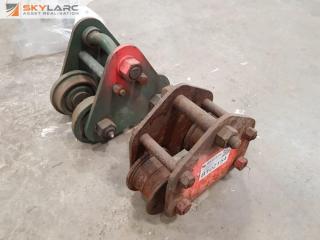 2 x Girder Trolleys