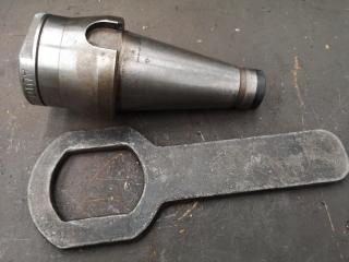 Clarkson Autolock BT50 Type Tool Chuck w/ Collets