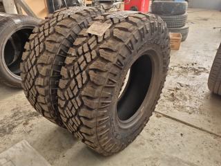 2x Goodyear Wrangler Duratrac Tyres Size LT265/75 R16