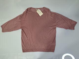Nice Things Round Neck Oversize Sweater - Small