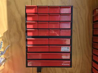 2 Drawer Units of Hydraulic Fittings