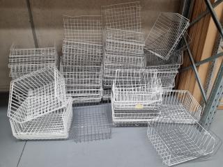 120+ Steel Wire Storage Baskets 460x410x225mm