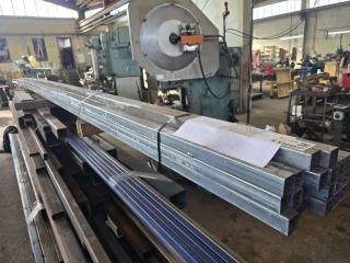 Large Lot of Box Section Steel