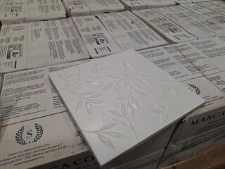 Marca Corona 200x200 White Tiles - 12.48m2