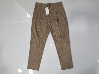 Noa Noa Checked Suit Trousers - Size 49