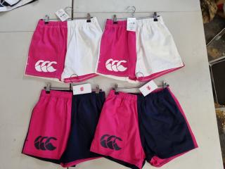 4x Canterbury Harlequin Cotton Shorts, Size 30