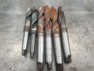 6 x Large Drill Bits
