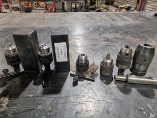 6x Assorted Drill Chucks, 13mm & 16mm Varieties