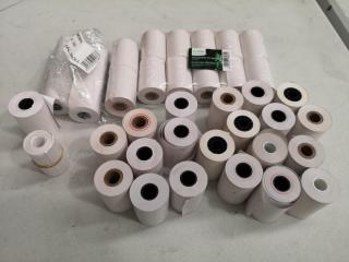 38x 57mm Wide Thermal Receipt Paper Rolls