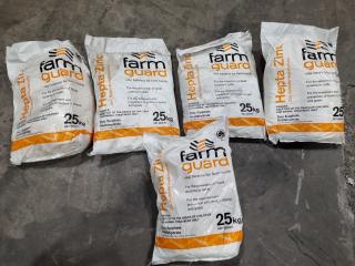 Farm Guard Hepta Zinc, 5x 25kg Bags