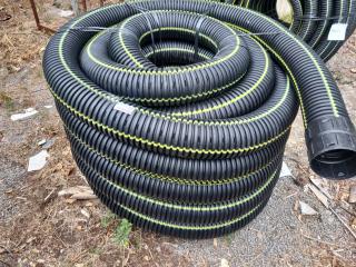 Roll of 160mm Drainage Pipe