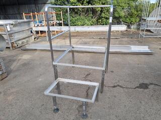 2x Stainless Steel Platform Franes