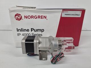 Norgren Inline Pump IP 4000 Series w/ Stepping Motor