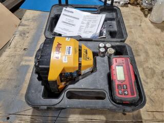 Alpha Pro Shot Laser Level w/ Apache Storm Reciever