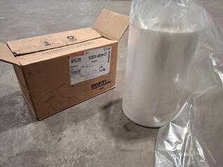 2 Rolls Plain Shrink Film