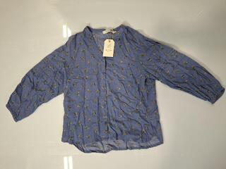 Nice Things Palomas Little Bloom Print Slub Shirt - Size 40
