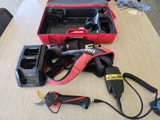 Infaco F3015 Cordless Electric Pruning Shears with Accessories