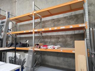 2 Bays of Pallet Racking 