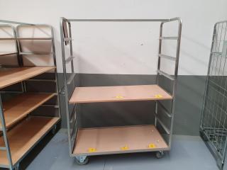 Warehouse Shelving Trolley 