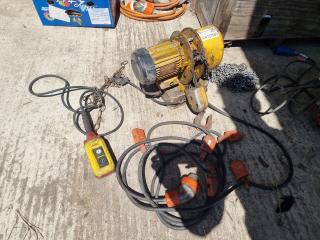 Three Phase Verlinde Eurochain 500KG Electric Chain Hoist