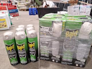 Assorted Raid Insect Control System and Refill