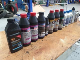 Assorted Motor Oils