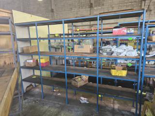 Steel and Timber Workshop Shelving
