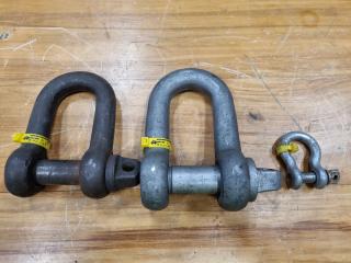 3x Bow and D Shackles